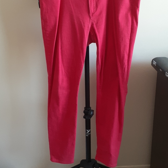 Gap 1969 Red Women's Skinny Jeans - Women's 32 Regular - Picture 2 of 9